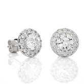 diamond stud earrings women